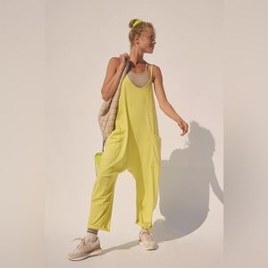 Free People Movement Hot Shot Onsie in the color Margarita in Women’s Medium